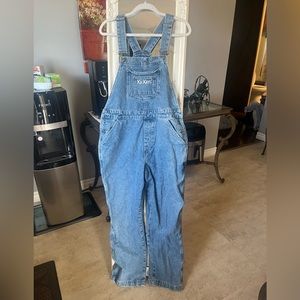 Kickers overalls.